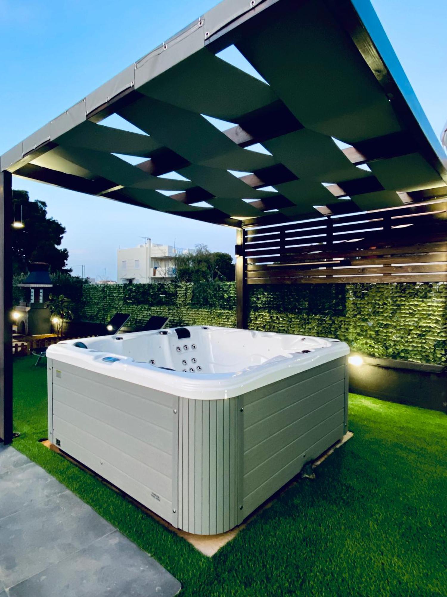 Keskos Luxury Villa อาร์เตมีดา ภายนอก รูปภาพ