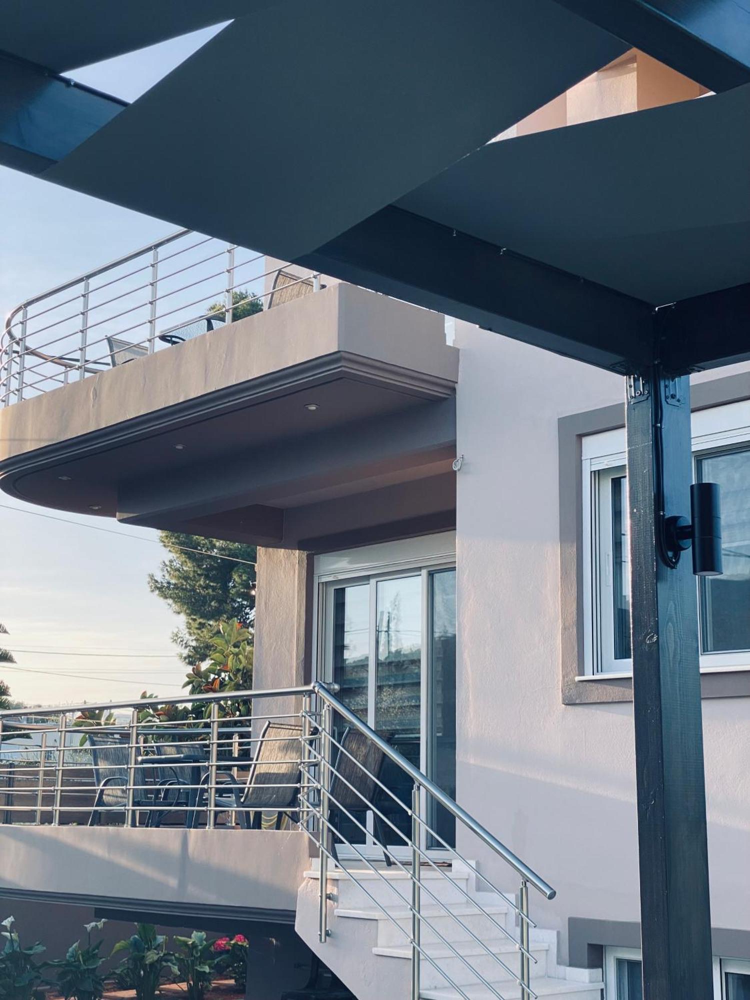 Keskos Luxury Villa อาร์เตมีดา ภายนอก รูปภาพ