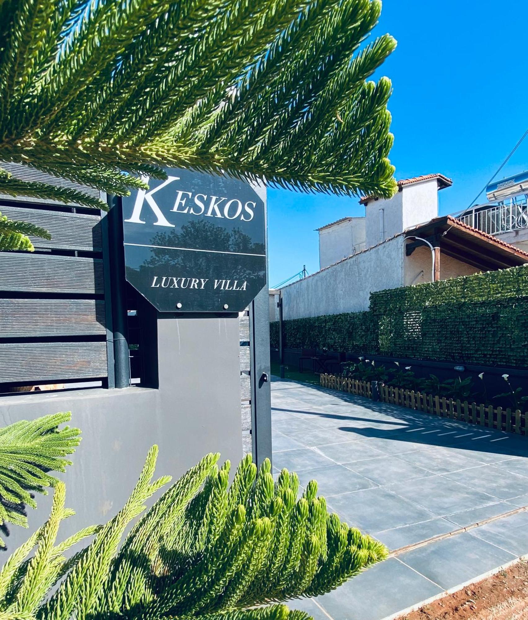 Keskos Luxury Villa อาร์เตมีดา ภายนอก รูปภาพ